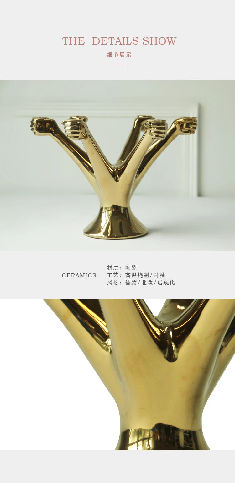 Nordic White Candle Holders 2025