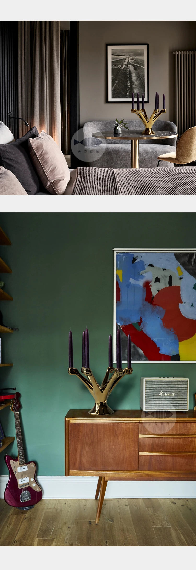 Nordic White Candle Holders 2025