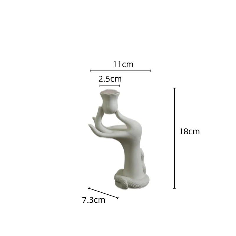 Candle Holders Arm Decoration 2024