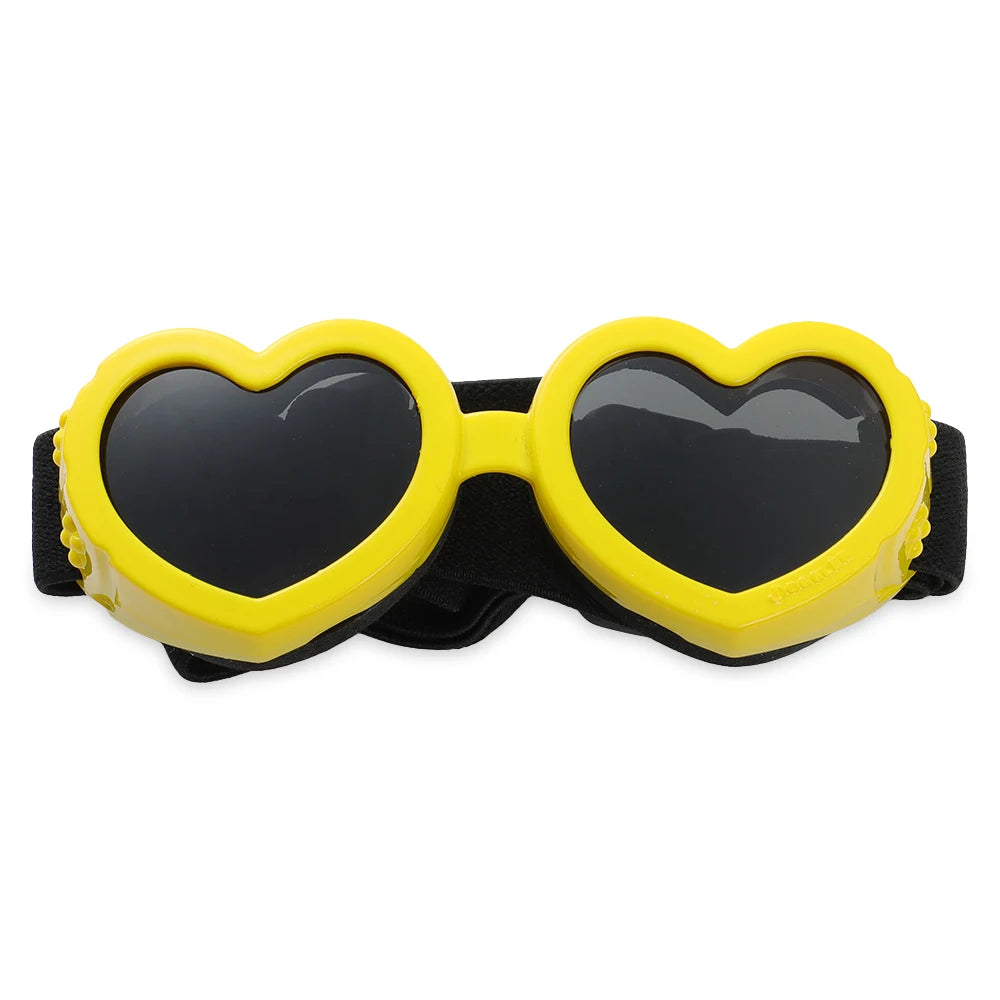 Dog Cat Sun Glasses with Adjustable Strap Goggles 2024