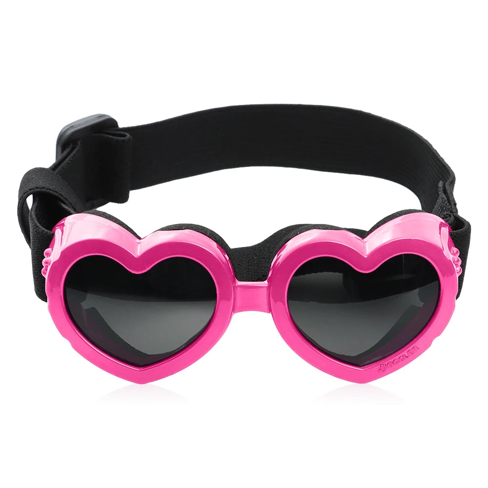 Dog Cat Sun Glasses with Adjustable Strap Goggles 2024