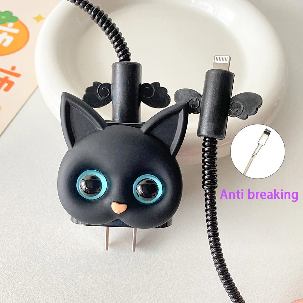 Cute IPhone Charger Protector Case 18W 20W 2024