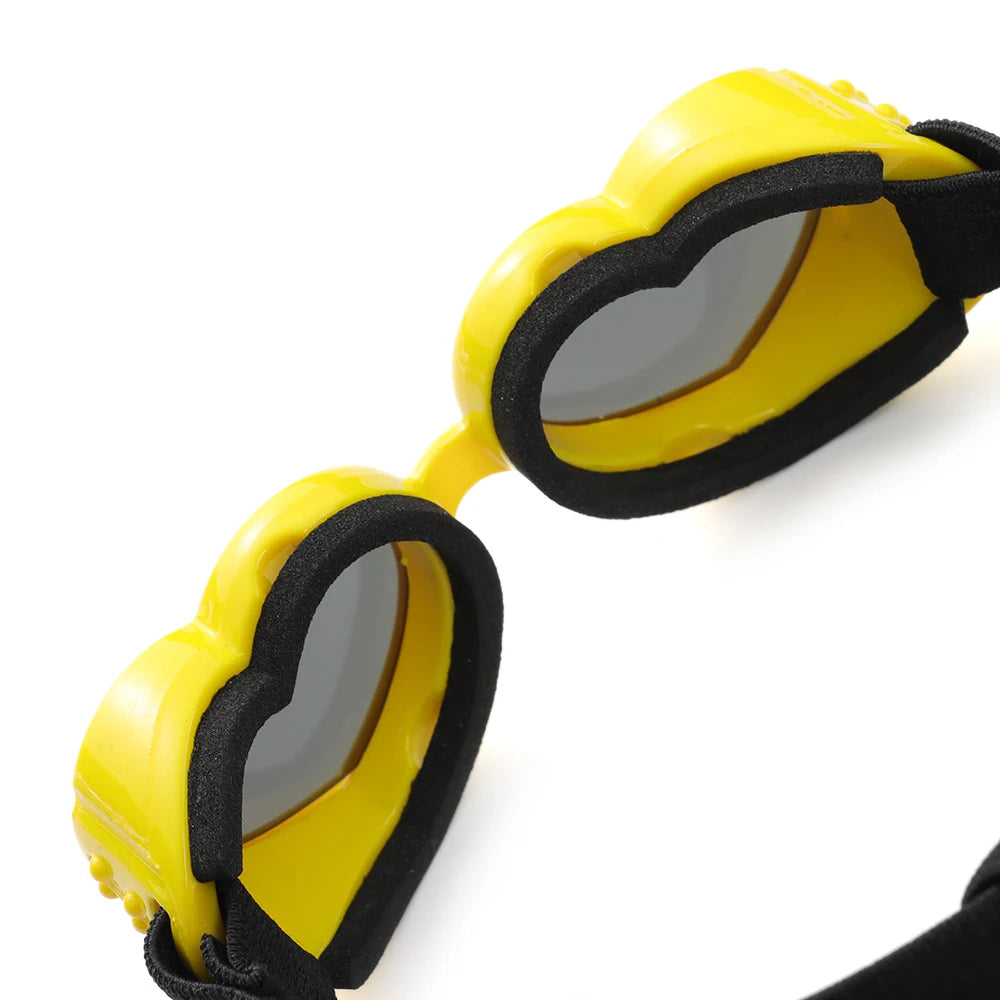 Dog Cat Sun Glasses with Adjustable Strap Goggles 2024