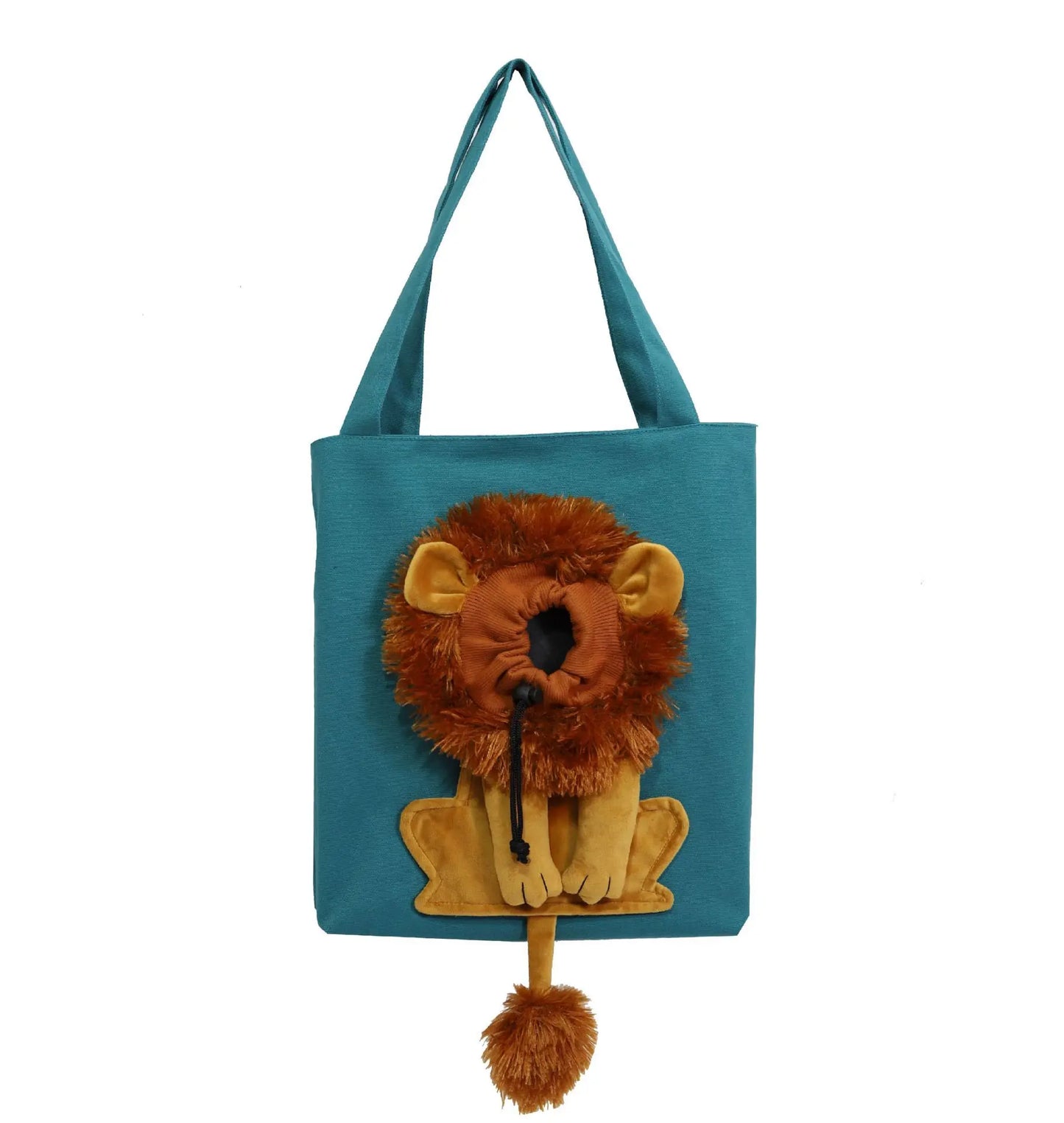 Creative Cat Carrier Bag With Lion Head 2024