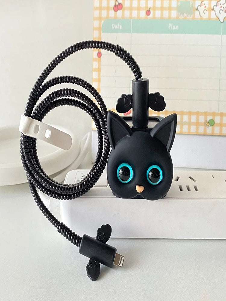 Cute IPhone Charger Protector Case 18W 20W 2024