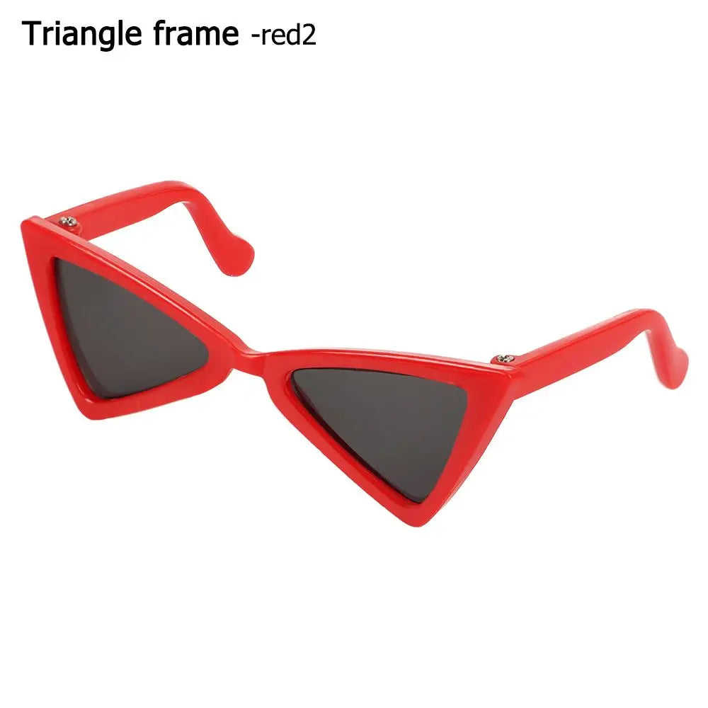 Dog Cat Sun Glasses with Adjustable Strap Goggles 2024