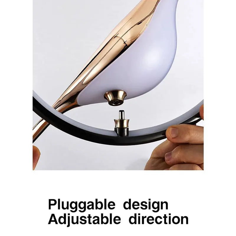 Nordic Magpie Bird LED 2024