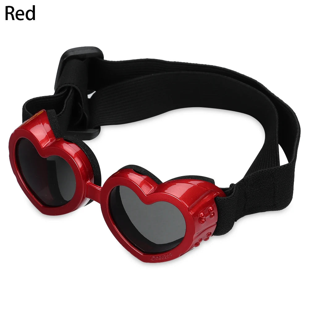 Dog Cat Sun Glasses with Adjustable Strap Goggles 2024